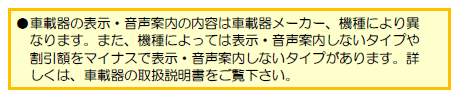 画像②:普通車で平日6〜9時、17時〜20時に「11号池田線 池田木部」から「11号池田線 神田」を通行した場合