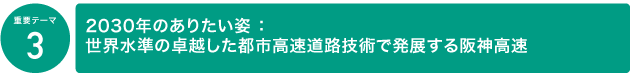 3.世界水準の卓越した都市高速道路技術で発展する阪神高速