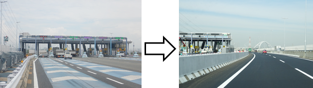 阪神高速道路株式会社　企業情報サイト阪神高速の取り組み本線料金所機能移設事業