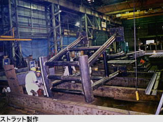 写真：ストラット製作
