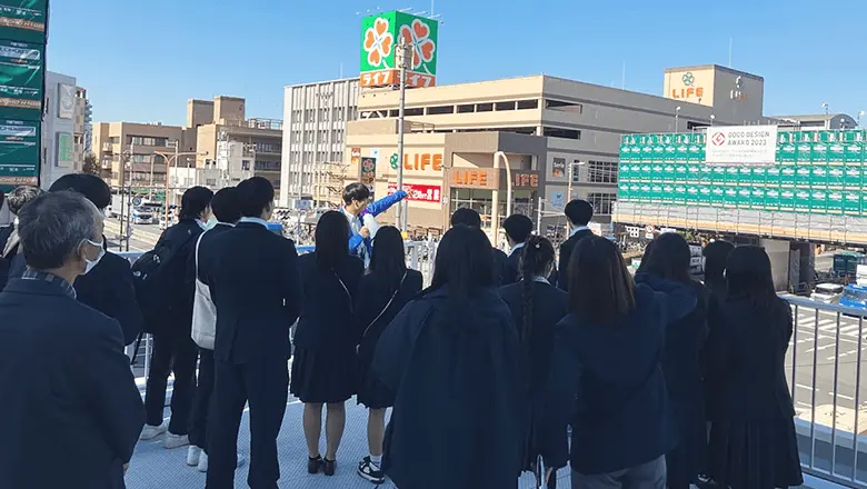 現場見学会の様子