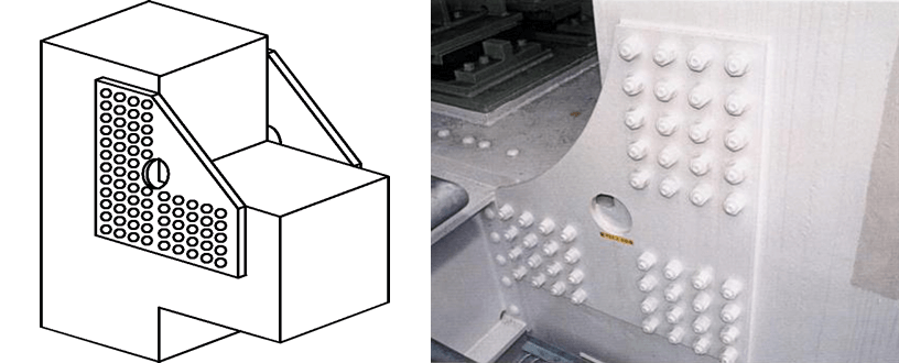 図-2：鋼製橋脚隅角部の損傷対策