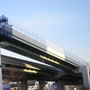 イメージ　淀川左岸線で採用！桁と鋼製橋脚を剛結する経済的な連続合成桁