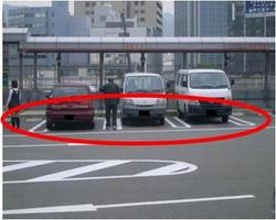 画像:駐車場の横幅拡張