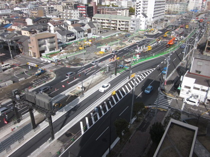 写真:【工事状況】長田区大道通付近(2013.1月)