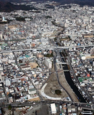 写真：空撮