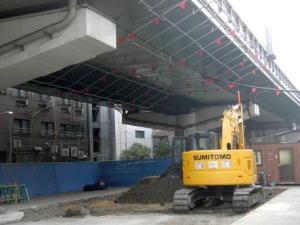 9ブロック 地下消防貯留管迂回工事