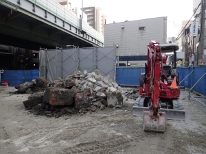 10ブロック 地中障害物撤去