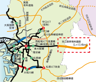 画像:第二阪奈有料道路