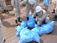 写真:2008.12.25 建設現場付近をキレイにしよう!