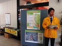 写真：2010.04.06　京橋ＰＡで神戸山手線（南伸部）をＰＲ