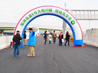 阪神高速6号大和川線現場見学会+の様子1
