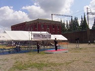 赤レンガ建築 式典