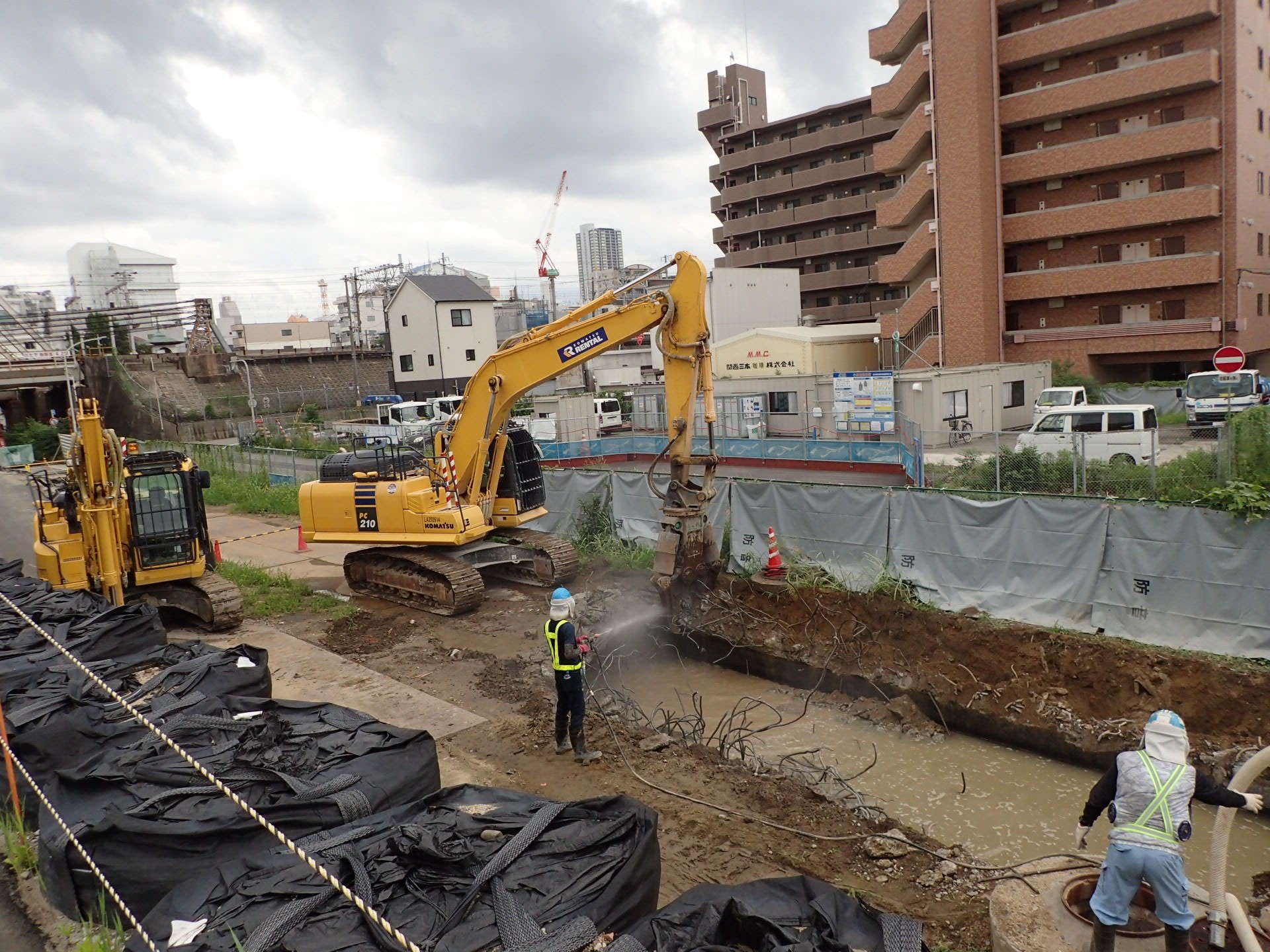 令和3年8月　支障物撤去