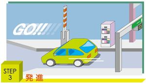 STEP3:発進