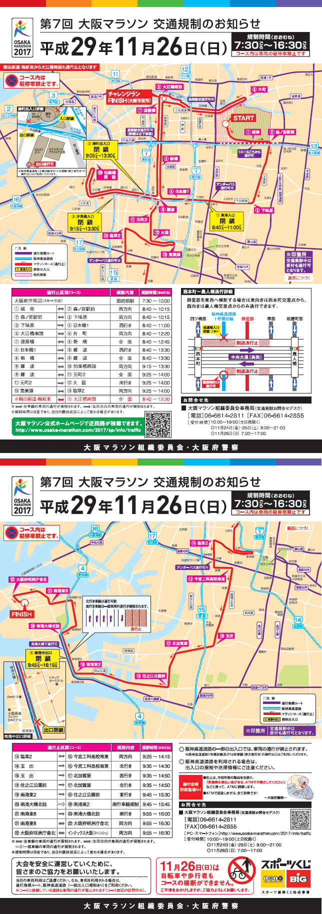 大阪 マラソン 2022 交通 規制