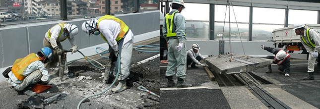 Expansion Joint repair work