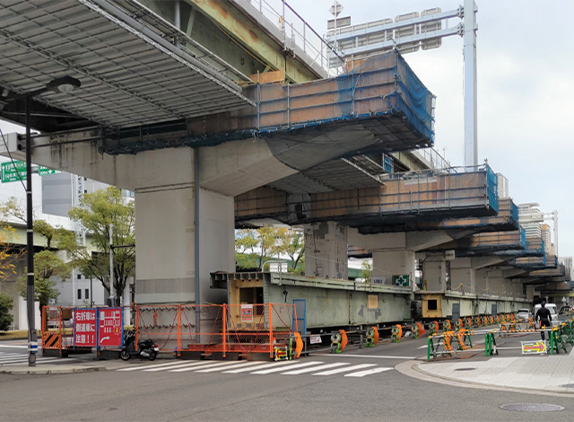 2022年11月 東上P48付近　路下状況