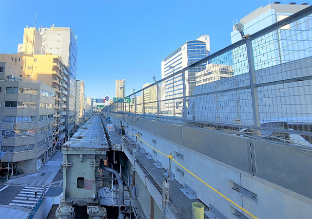 2022年11月 東上P49付近　高速道路上