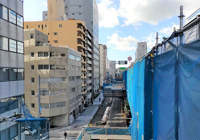 2023年2月 東上P49付近　高速道路上