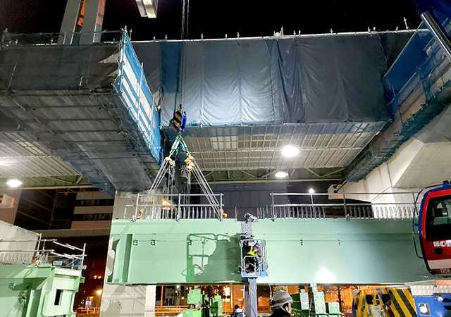 2023年3月 東上P48付近　路下状況