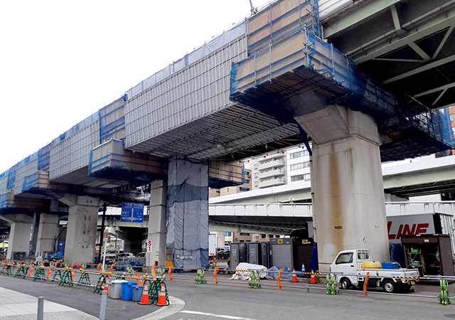 2023年3月 東上P54付近　路下状況