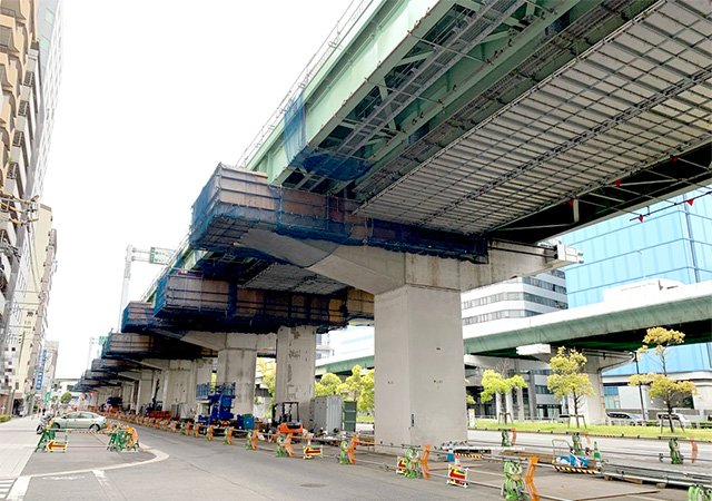 2023年4月 東上P48付近　路下状況