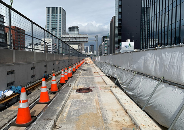 2023年5月 東上P50付近　高速道路上