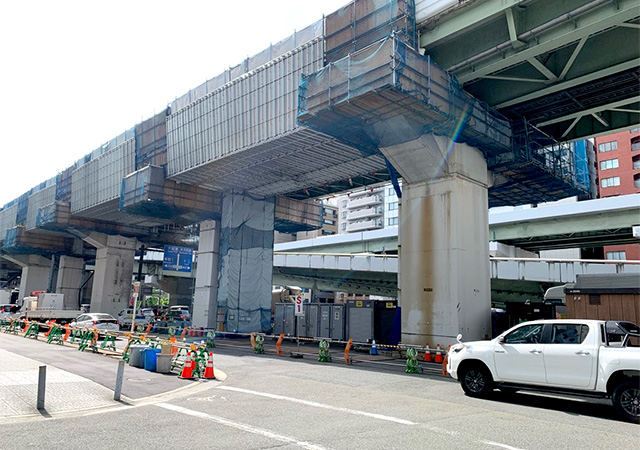 2023年5月 東上P54付近　路下状況