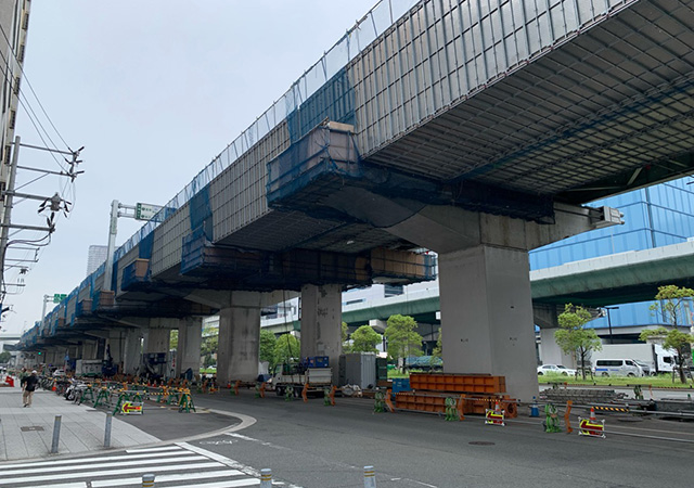 2023年6月 東上P48付近　路下状況