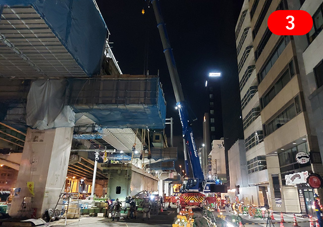 2023年6月 東上P50付近　高速道路上