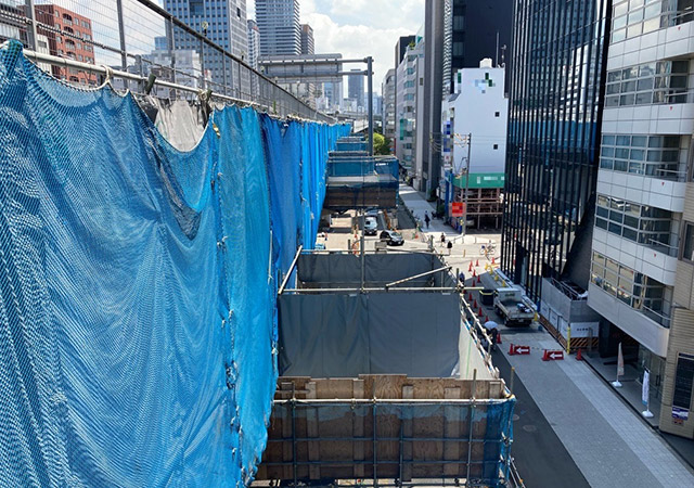 2023年7月 東上P50付近　高速道路上