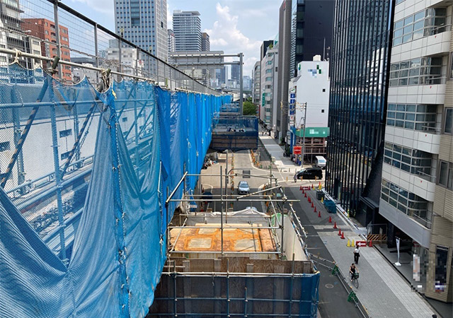 2023年8月 東上P50付近　高速道路上