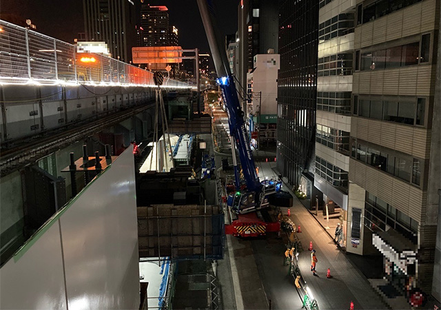2023年10月 東上P50付近　高速道路上