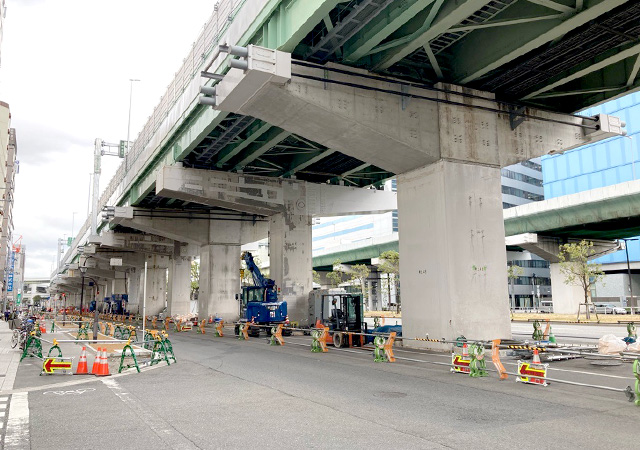 2024年1月 東上P48付近　路下状況