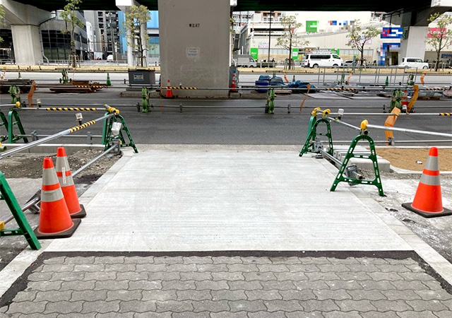 2024年1月 東上P48付近　路下状況