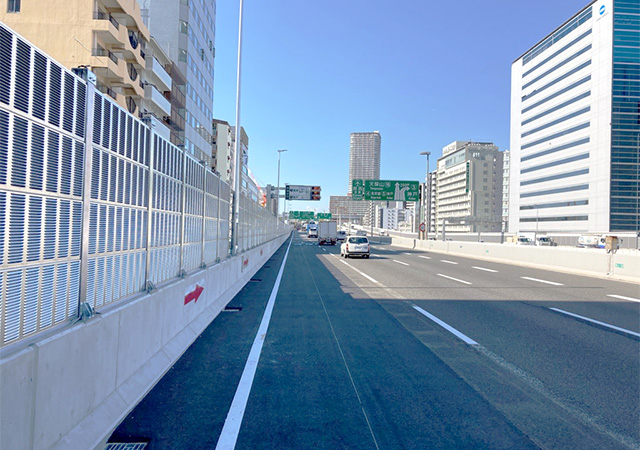 2024年1月 東上P49付近　高速道路上