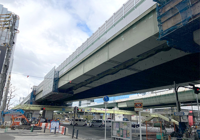 2024年1月 東上P54付近　路下状況