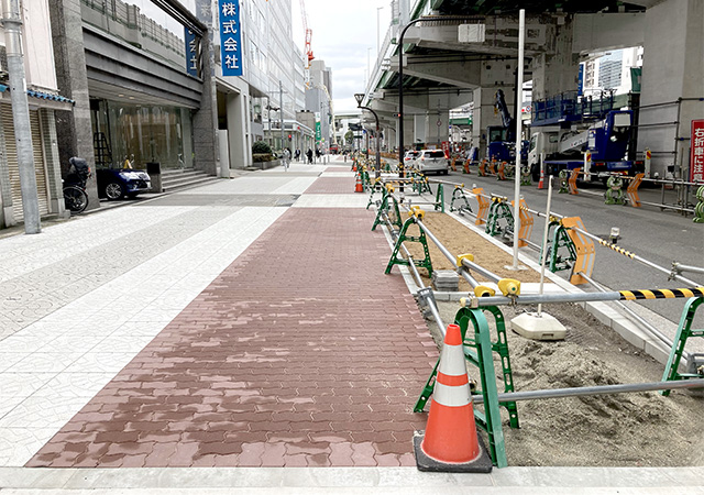 2024年2月 東上P48付近　路下状況