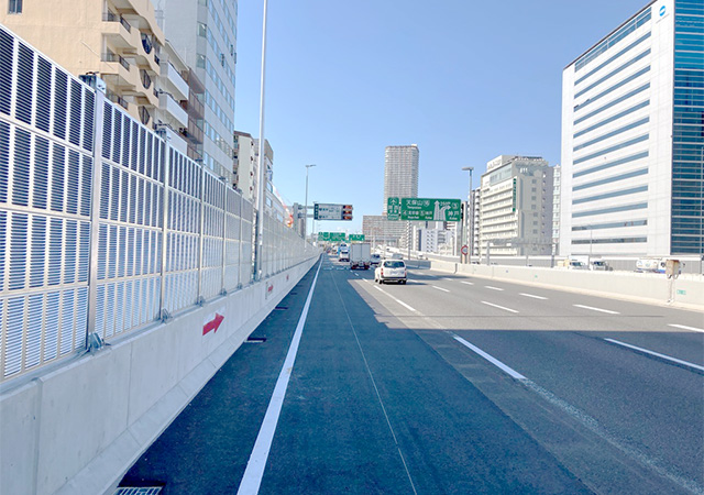 2024年2月 東上P49付近　高速道路上