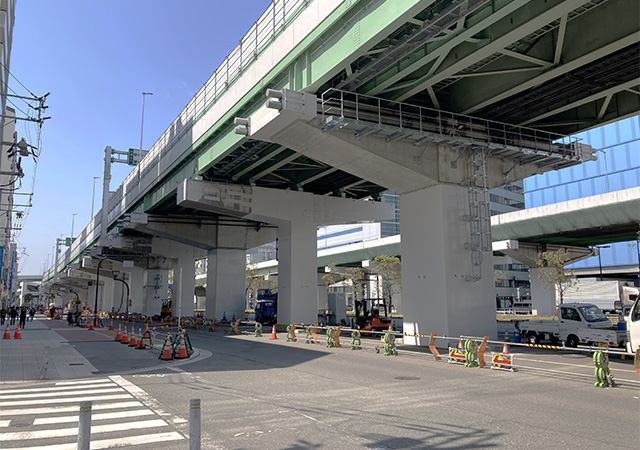 2024年4月 東上P48付近　路下状況