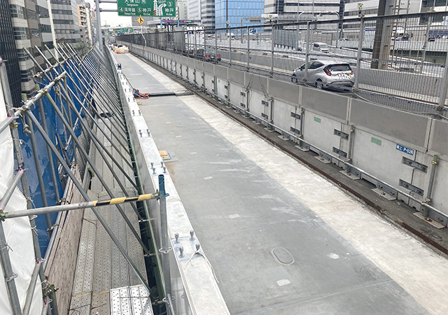 2024年4月 東上P54付近　路下状況