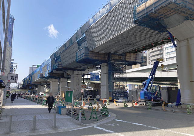 2024年4月 東上P54付近　路下状況