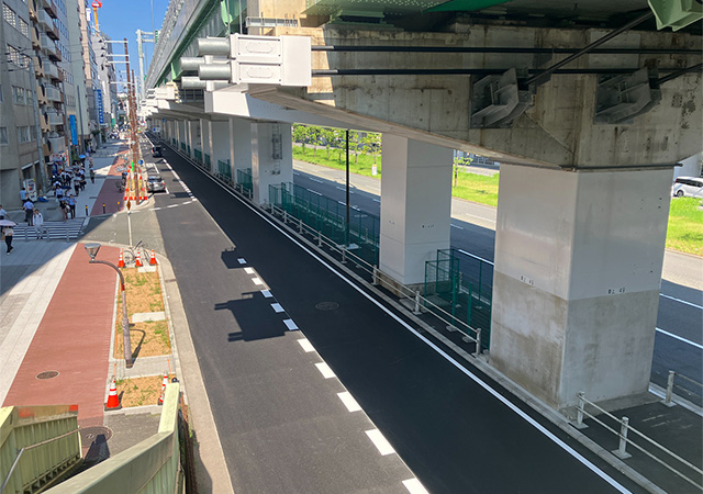 2024年9月 東上P48付近　路下状況