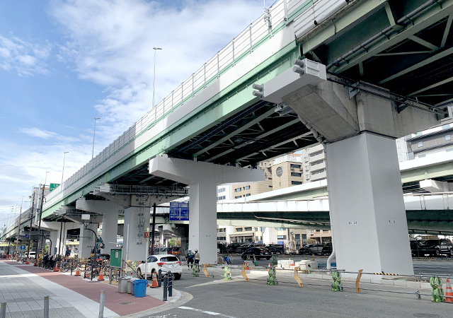 2024年9月 東上P54付近　路下状況