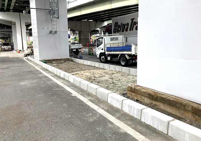 2024年9月 東上P54付近　路下状況