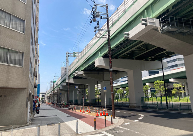 2024年11月 東上P48付近　路下状況