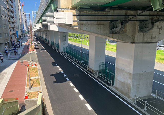 2024年11月 東上P48付近　路下状況