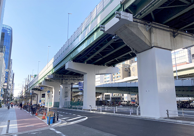 2024年11月 東上P54付近　路下状況