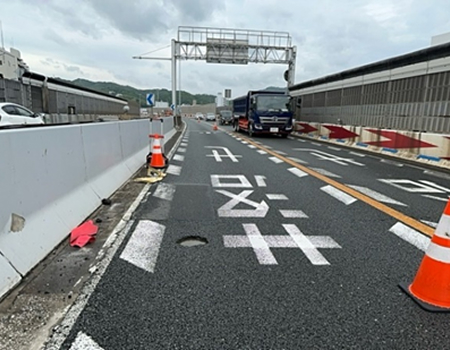 舗装損傷状況（3号神戸線）